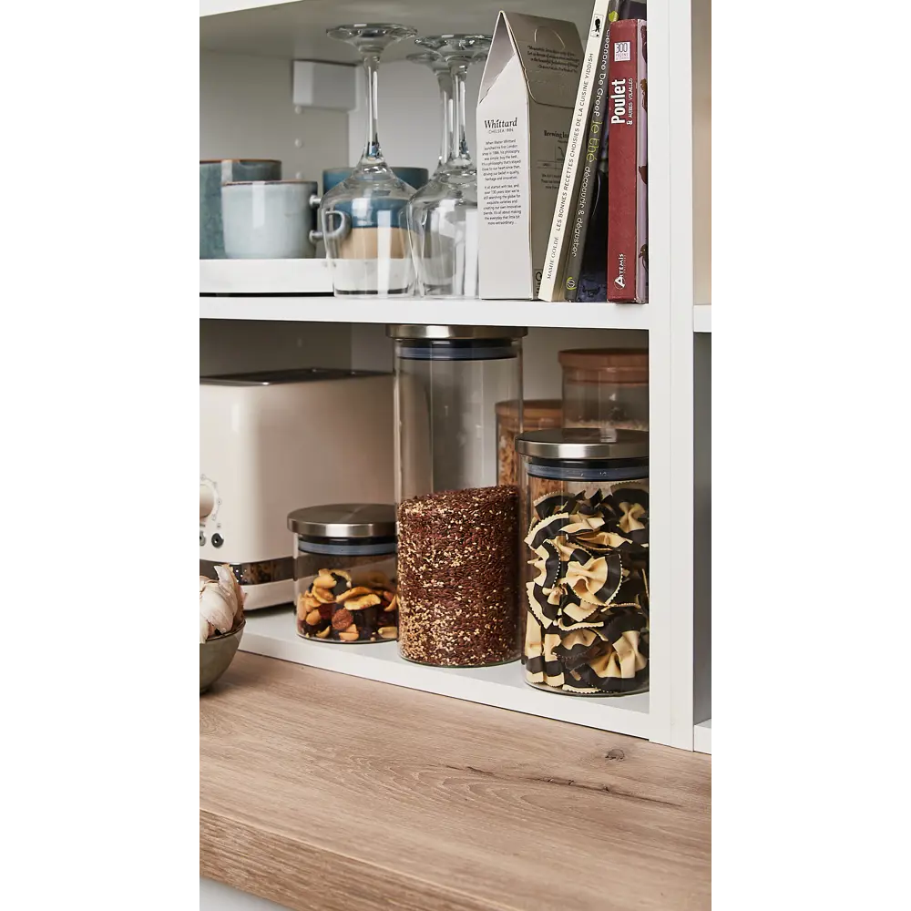 Банка Delinia 0.4 л стекло/сталь цвет прозрачный STLM-2165781 - Вид №5