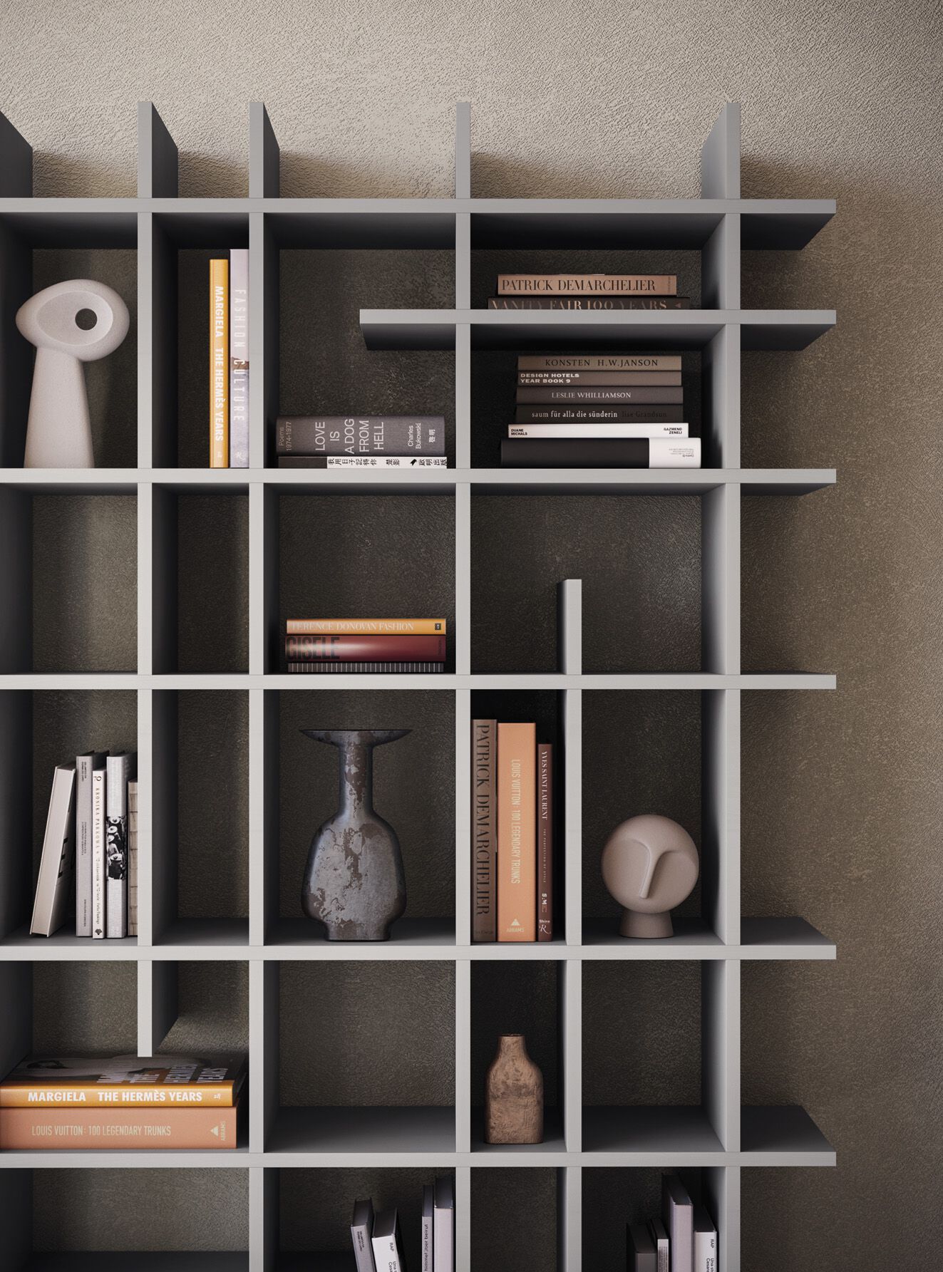 Деревянный настенный книжный шкаф Devina Nais RITMO ARCH-00125411 - Вид №3