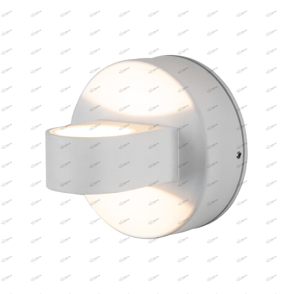 Уличный настенный светильник светодиодный 10х9,5х10 см белый Techno LED Glow 4690389150111 ELEKTROSTANDARD GLOW 00-3898506 Белый