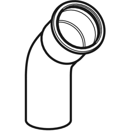 23307 Отвод Geberit Mapress из углеродистой стали, с гладким концевиком Geberit  - Вид №4