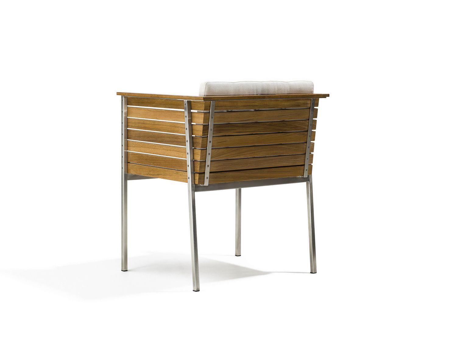 Садовое кресло из тикового дерева с подлокотниками Skargaarden Häringe ARCH-00152221 - Вид №9