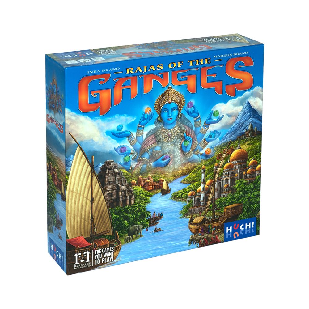 17022F Игра настольная "Раджи Ганга" Фабрика Игр 
