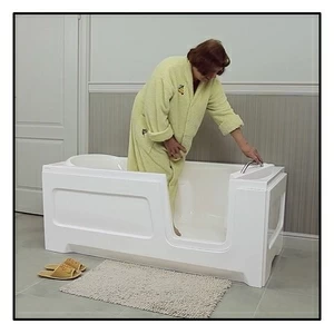 Ванна с дверцей Akcjum Relax 160-80-RH лежачая правосторонняя белая