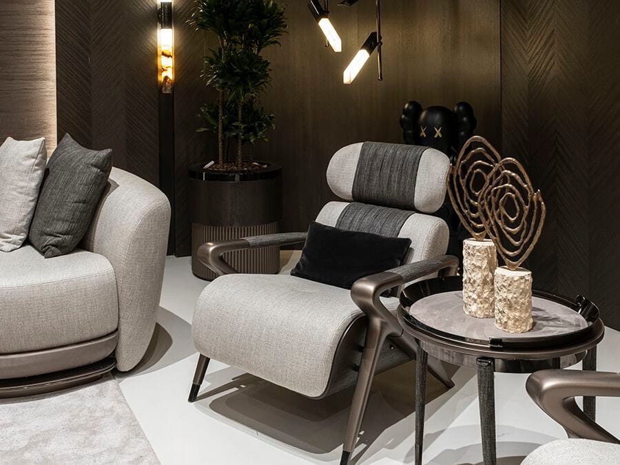 Тканевое кресло с подлокотниками Zebrano Gioia ARCH-00106955 - Вид №5