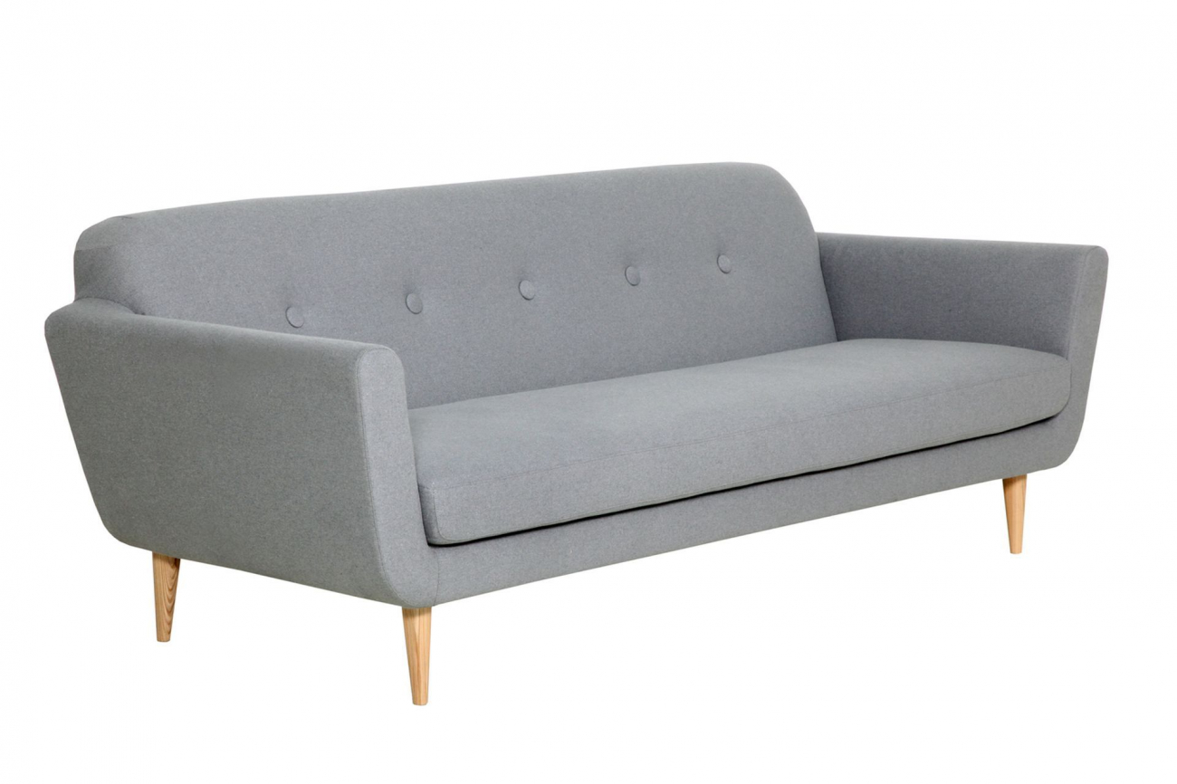 Диван Otto прямой серо-голубой SITS OTTO 192243 Серый  - Вид №1