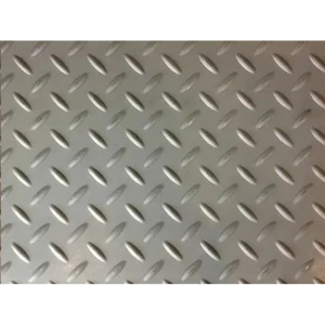 Лист рифленый чечевица 2x300x1200 мм, металл