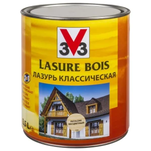 Антисептик V33 полуглянцевый прозрачный 2.5 л 10776734 STLM-2117449