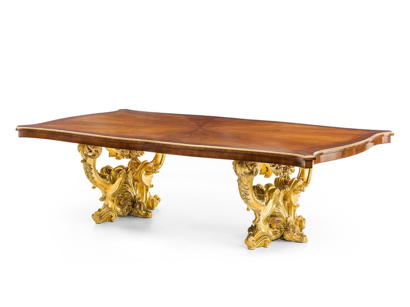 Прямоугольный обеденный стол из массива дерева OAK Галерея ARCH-00018094