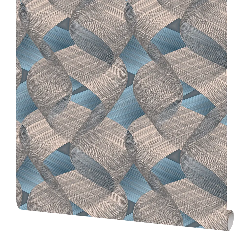 Обои флизелиновые Erismann Fusion синие 1.06 м 60080-06 STLM-2083307