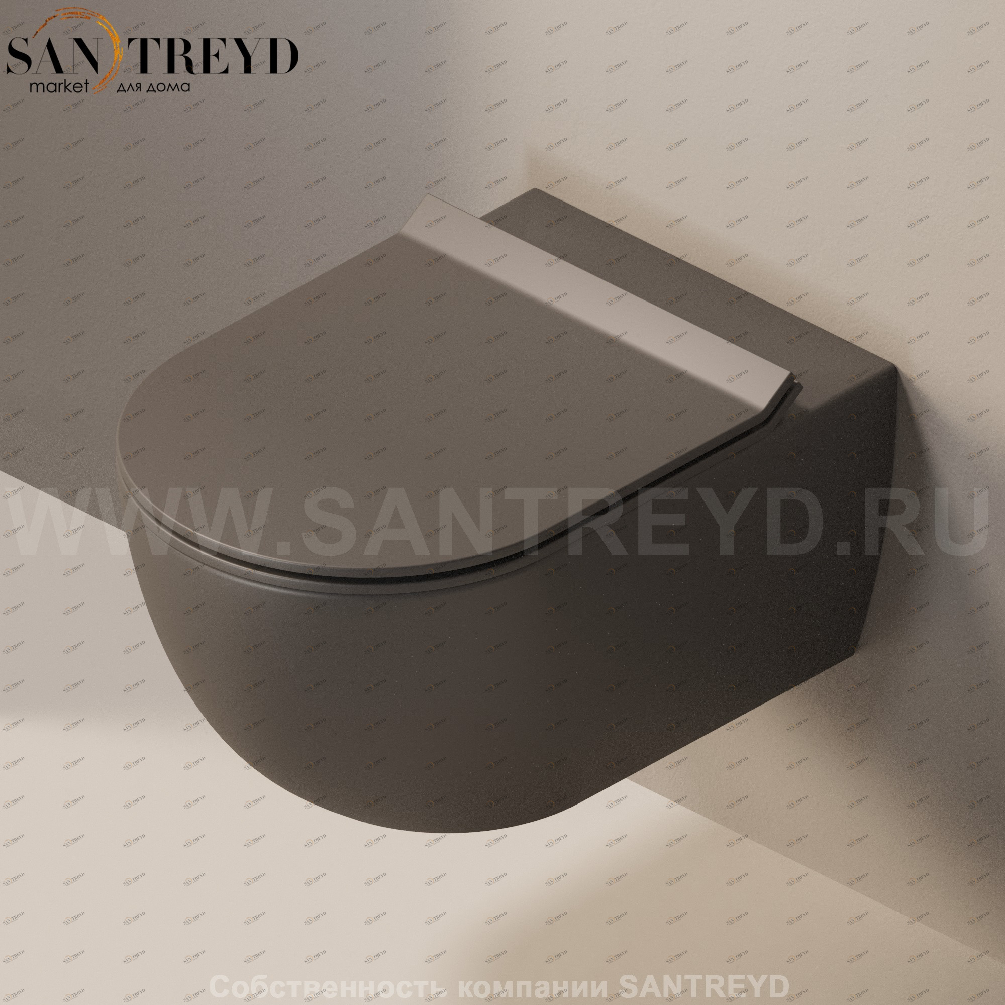 AP118G7006 Подвесной унитаз настенный Черный Ceramica Flaminia App Италия