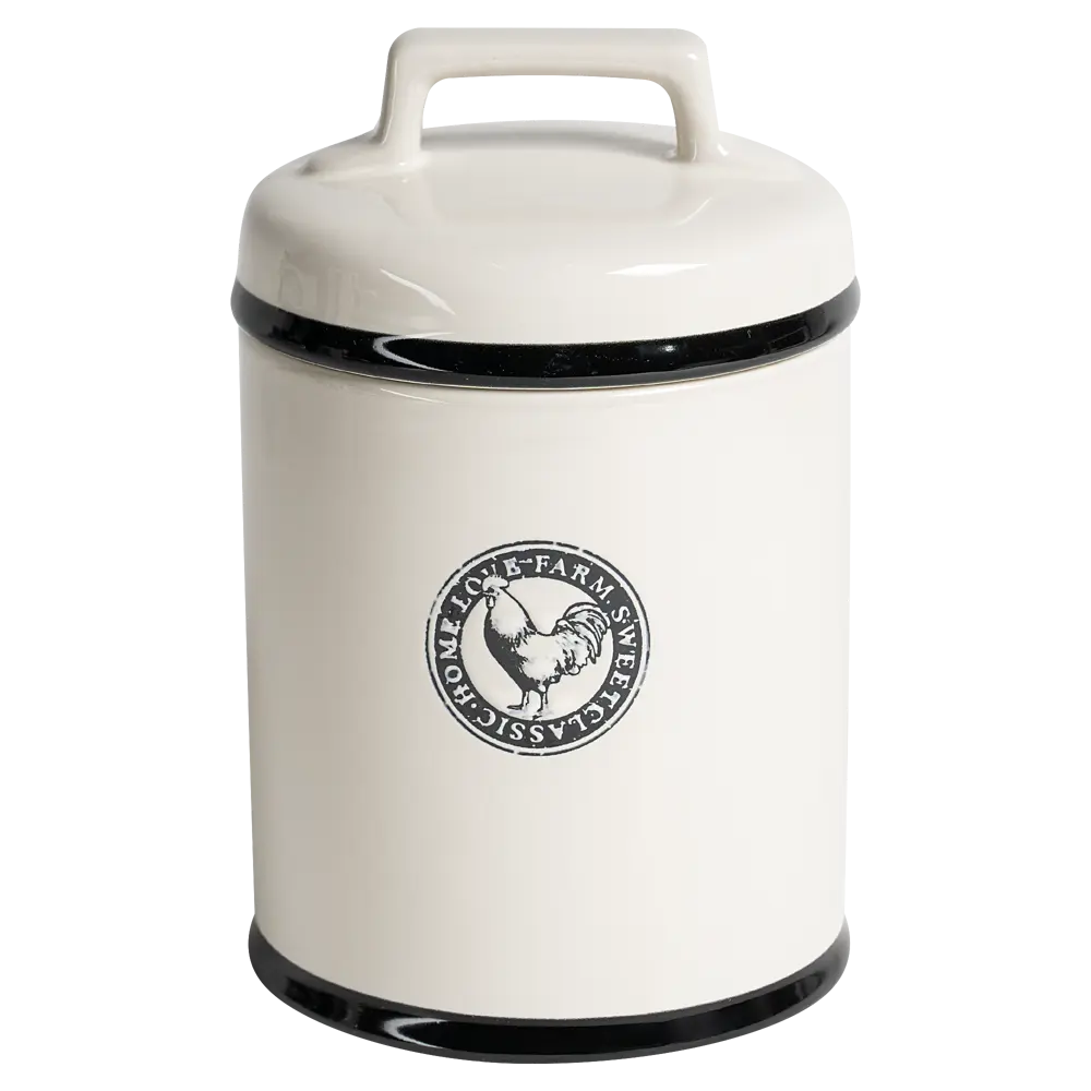 Банка для специй 1 л Vidage с крышкой керамика цвет бежевый Santreyd STLM-2063078 - Вид №6