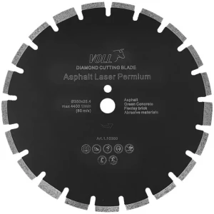 Диск алмазный по асфальту Voll Asphalt Laser сегментный 350X25.4x4 мм