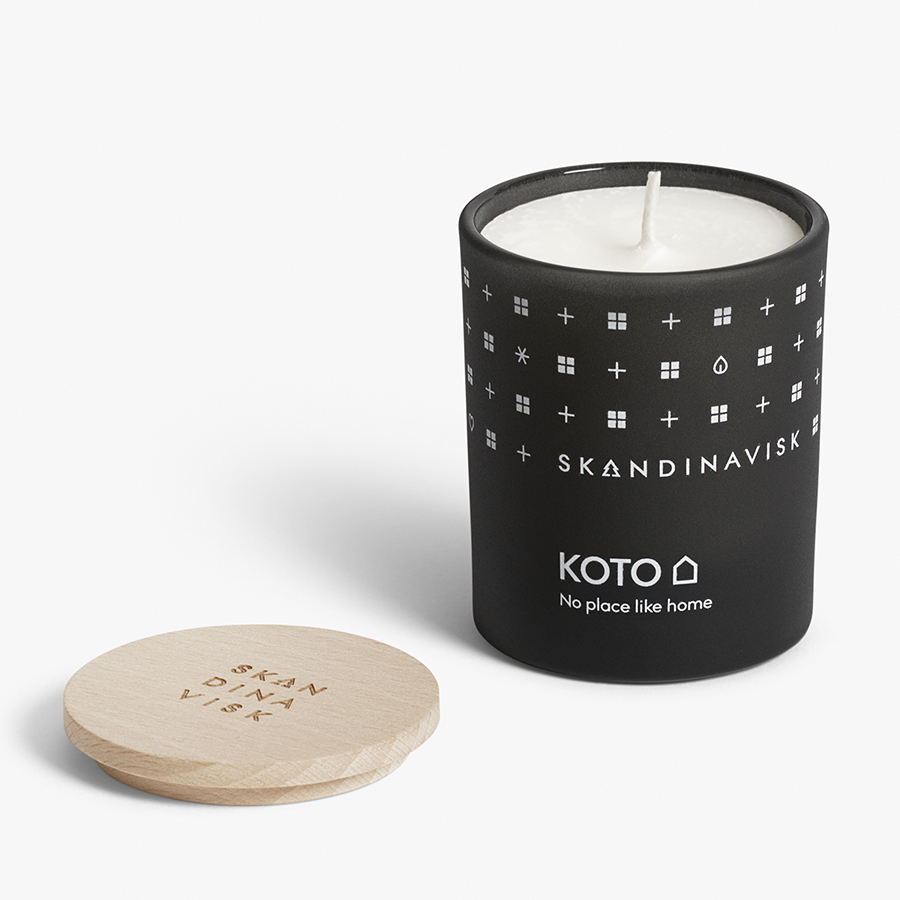 SK20206 Свеча ароматическая koto с крышкой, 65 г (новая) S K A N D I N A V I S K  - Вид №5