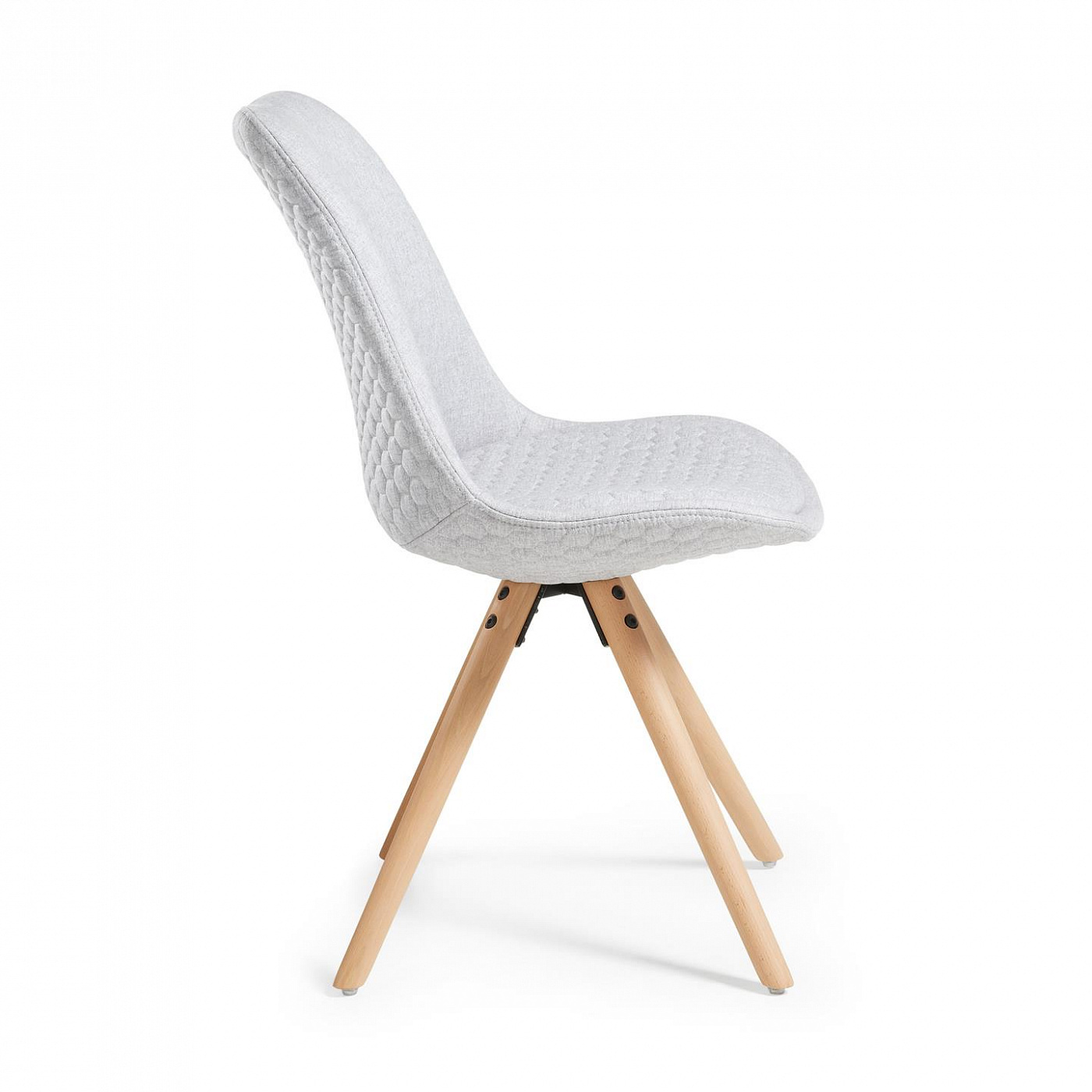 061990 Стул светло-серый La Forma Lars - Вид №3