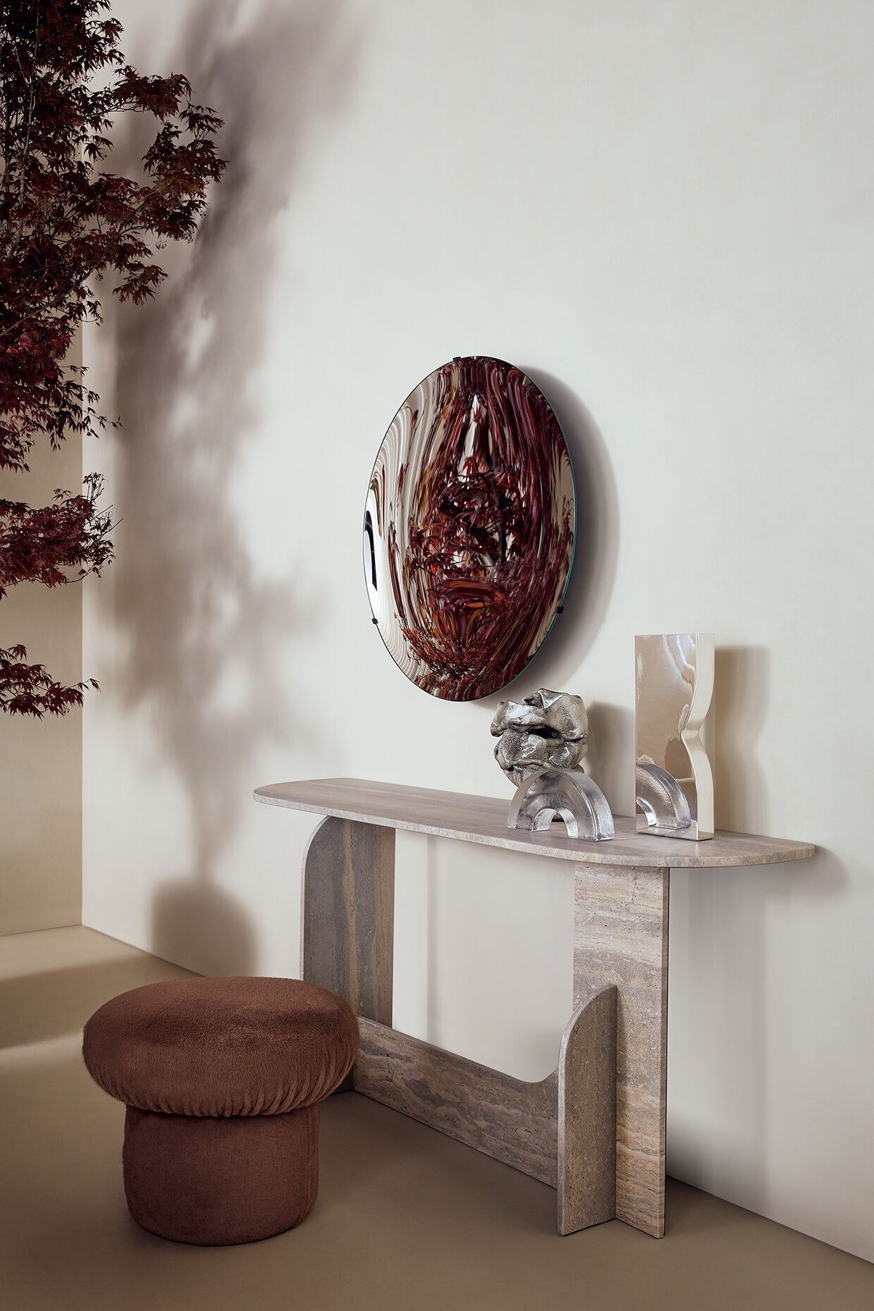 Каменный консольный стол Gallotti&Radice Кремень ARCH-00034788 - Вид №2