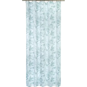 Штора на ленте «Гравюра» 145x260 см геометрия цвет зелёный 82406720 STLM-2105269