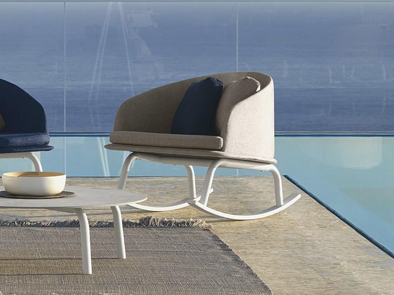 Talenti Кресло-качалка со съемным чехлом Cleo alu sun-id-1393111 - Вид №2