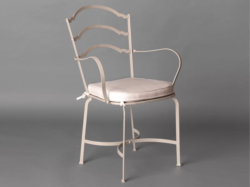 Садовый стул из нержавеющей стали с подлокотниками OFFICINACIANI арки ARCH-00048250