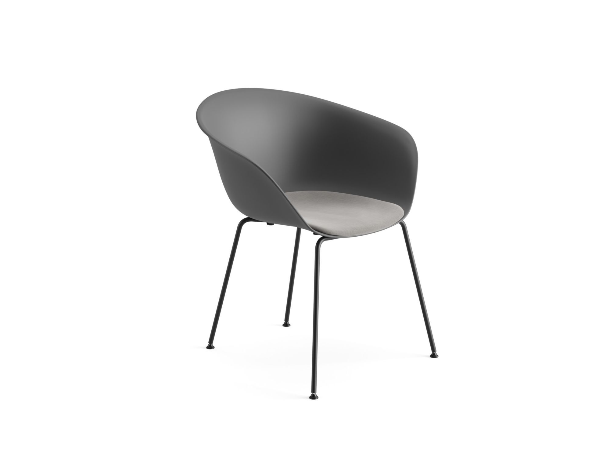 Стул из полиэтилена со встроенной подушкой Arper Duna 02 ARCH-00001317 - Вид №2