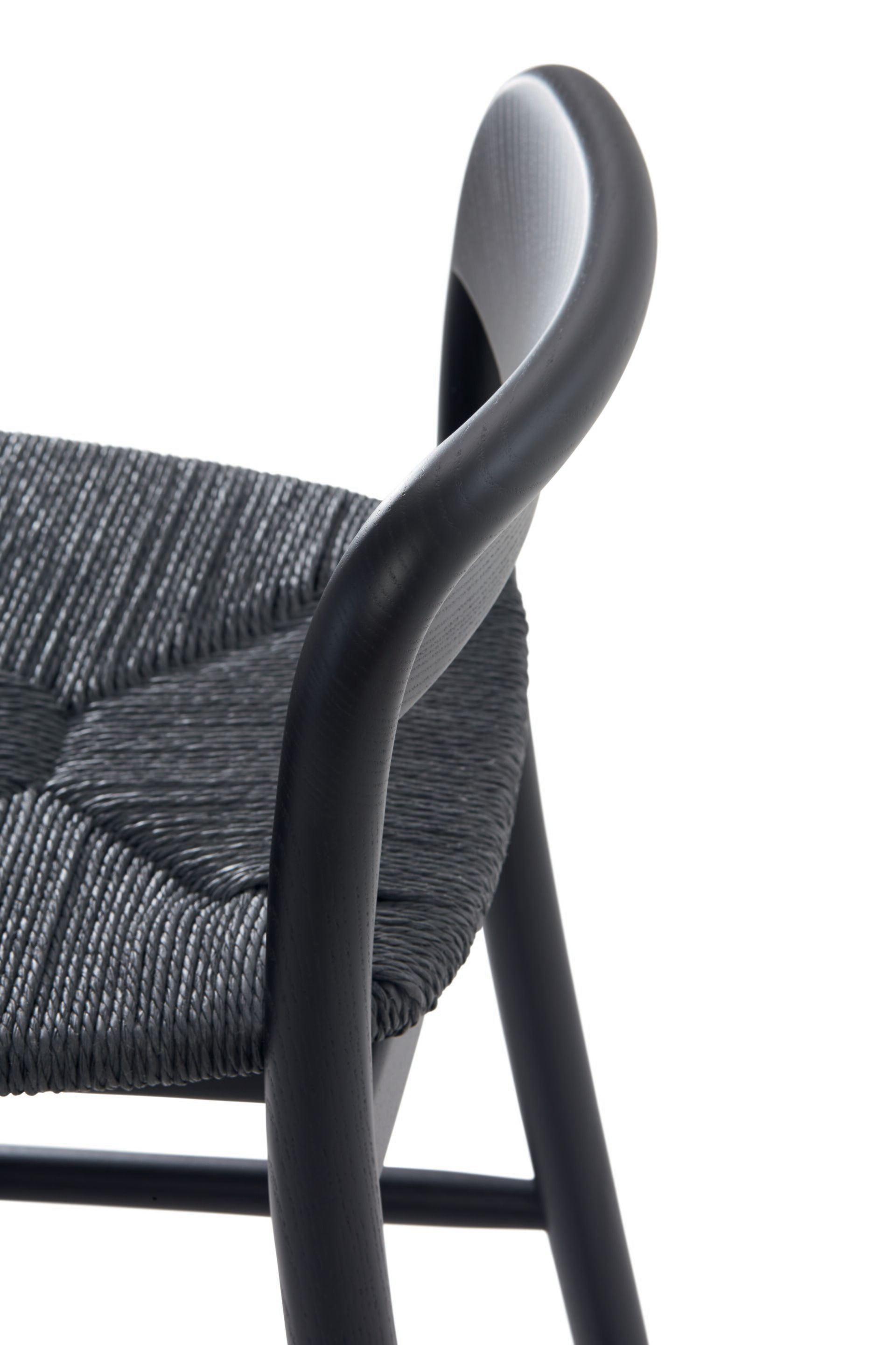 Высокий стул из ясеня с плетеным веревочным сиденьем DE PADOVA Villetta ARCH-00149879 - Вид №9