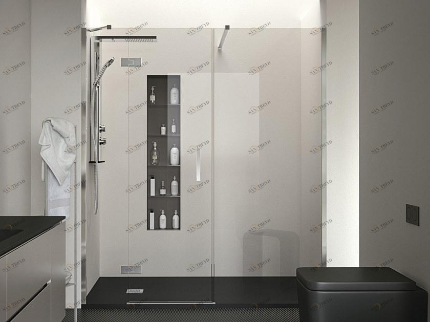 Gruppo Geromin Душевая кабина ниша с распашной дверцей Stylé Style sun-id-1381521