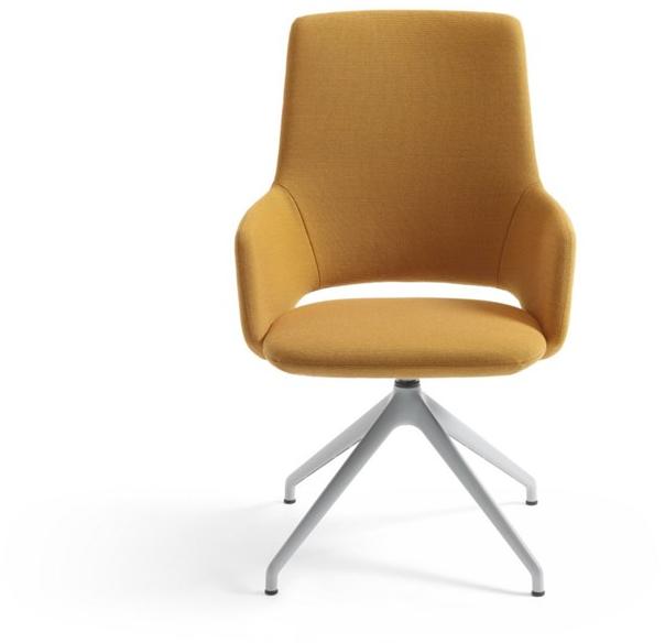 Artifort Мягкое кресло на козелке из ткани с подлокотниками Jima sun-id-1380247 - Вид №1