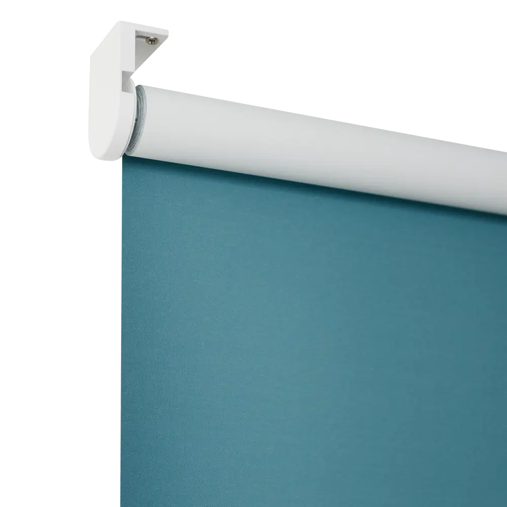 Штора рулонная блэкаут Inspire Santos 160x175 см бирюзовая Celadon 2 STLM-2208808 - Вид №3