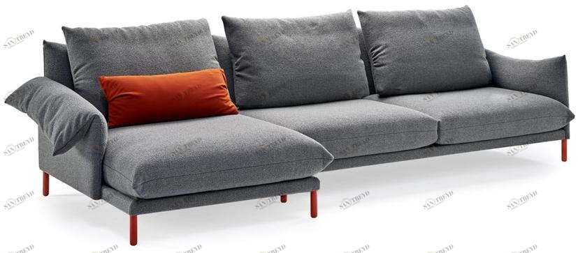 Sancal Диван из ткани с шезлонгом Alpino sun-id-1475119