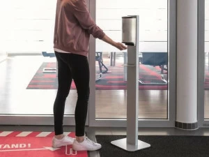 Emco Bad Дозатор для дезинфицирующего геля из алюминия