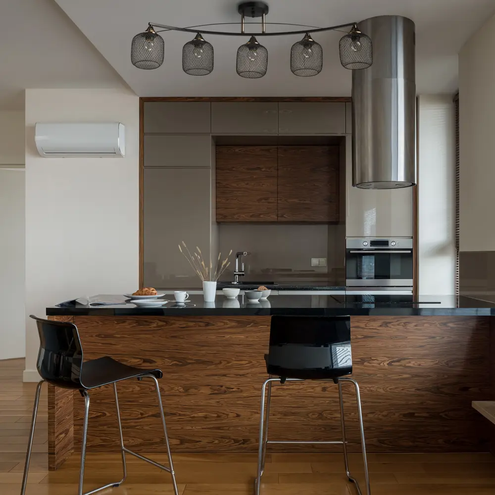 Люстра потолочная Вита 5 ламп 18.6 м² цвет черный DE CITY STLM-2006926 - Вид №5