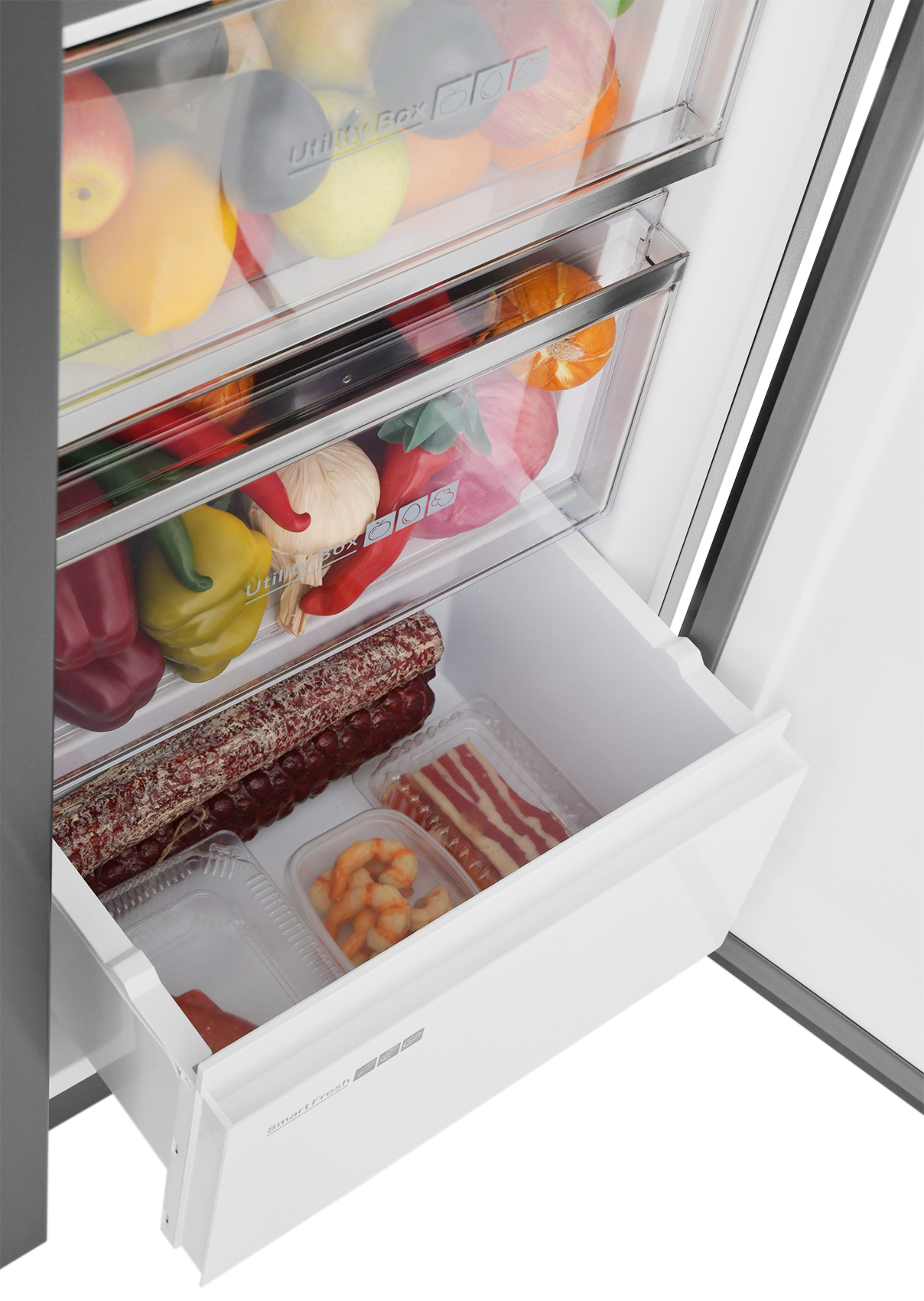 9235924 Холодильник Side by Side   ZUGEL ZRSSI540XB Slot-In черный STDN-0045191 - Вид №9