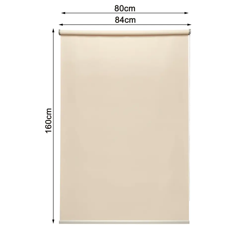INSPIRE Belem - Рулонная штора блэкаут светло-бежевая 80×160 см 82689398 STLM-0034094 - Вид №2