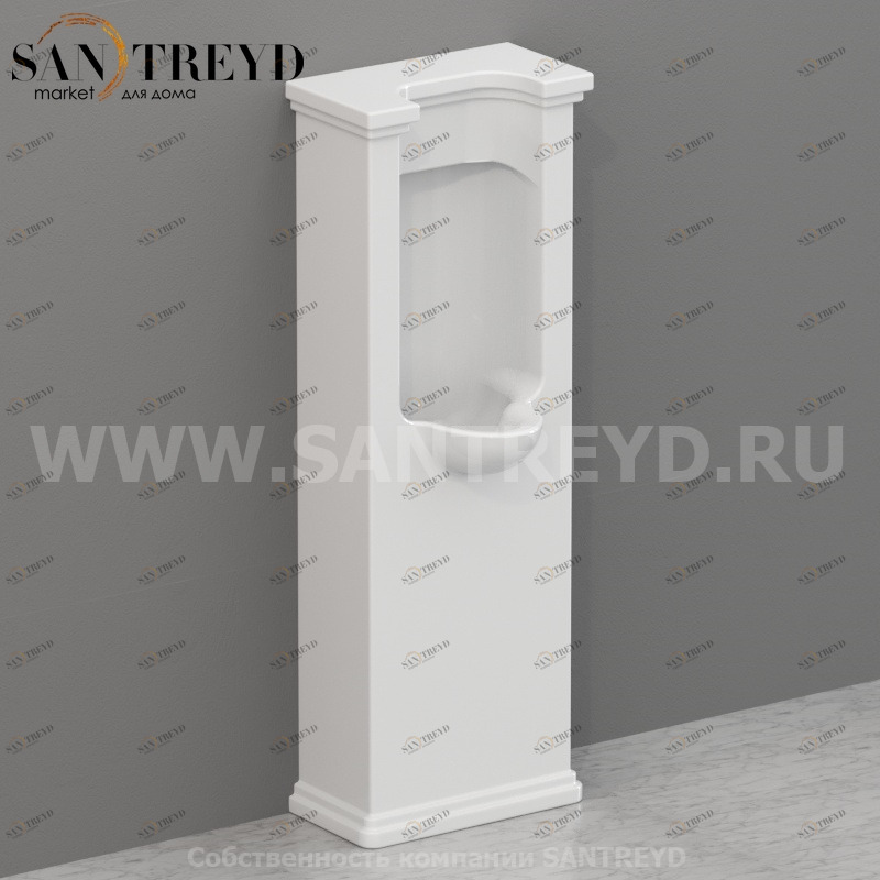 413101 Напольный писсуар Kerasan Waldorf