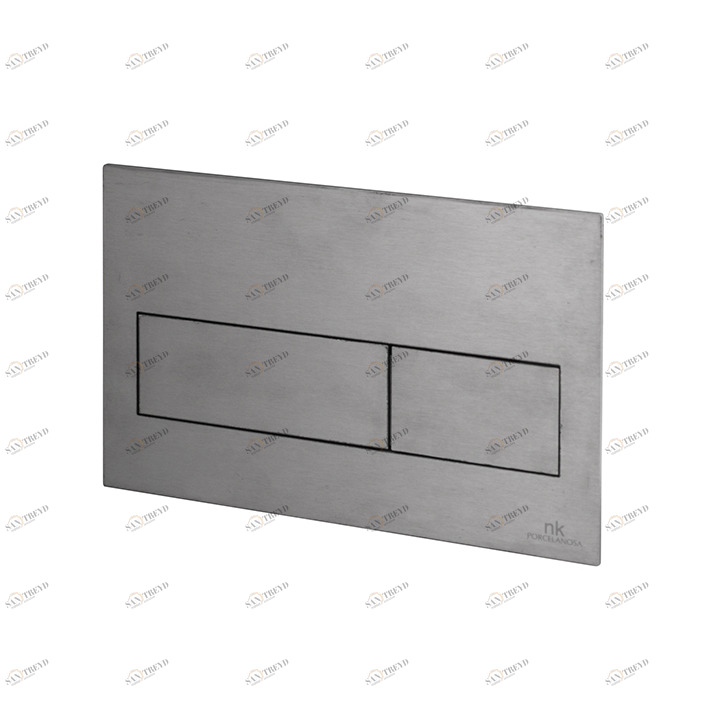 TONO - кнопка двойного смыва  Tono NOKEN 100188383  BRUSHED STAINLESS STEEL 