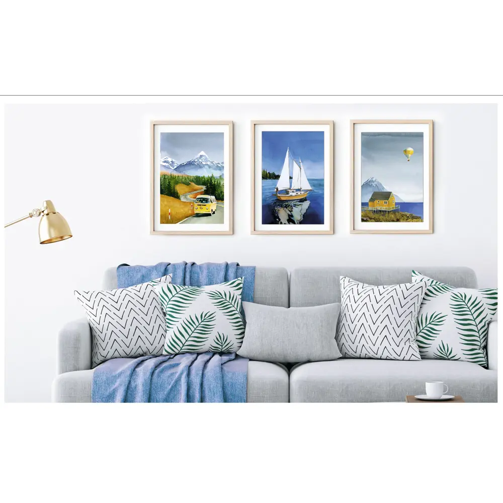 Постер Воплощая мечты 39x49 см 3 шт АРТ ДИЗАЙН STLM-2163742 - Вид №6