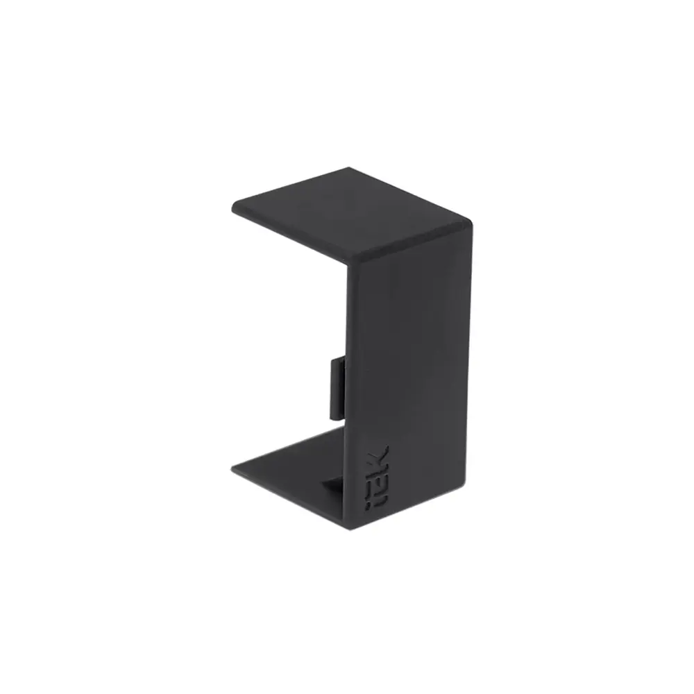 Соединение на стык КМС для кабель-канала IEK 40x25 мм цвет черный 4 шт STLM-2177795