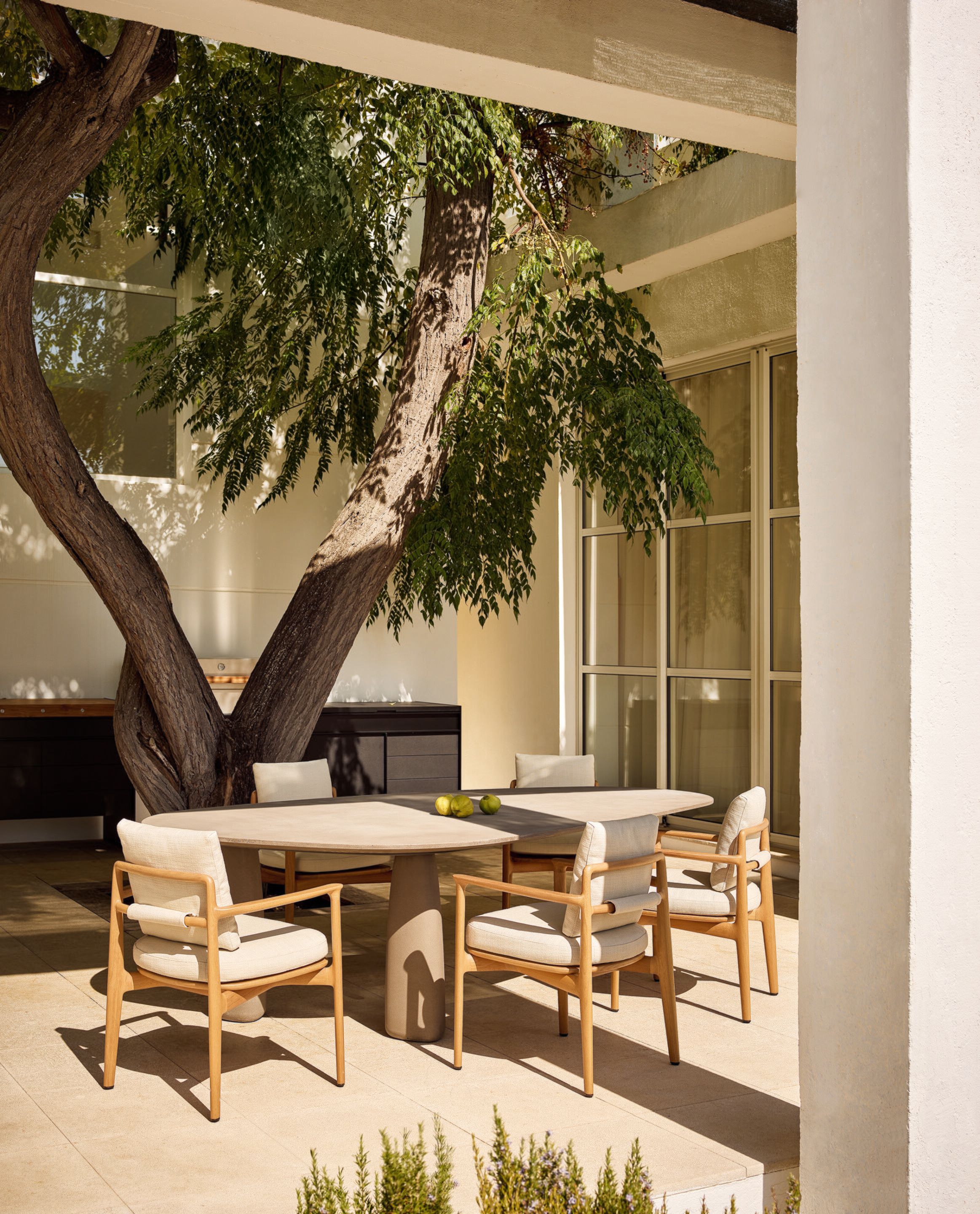 Тканевый стул с подлокотниками Poliform Магнолия ARCH-00116109 - Вид №4