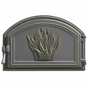 Дверка каминная Везувий 223 (бронза)