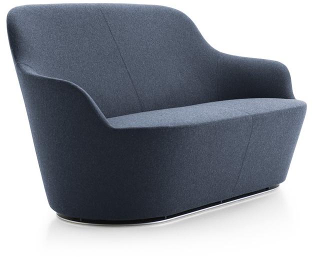 B&B Italia 2-местный тканевый диван Harbor Ha160 - Вид №1