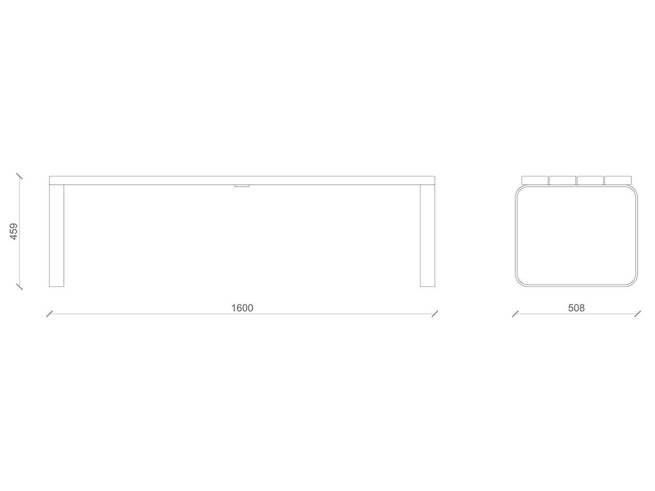 Скамейка в окуме Lazzari SLAT ARCH-00084404 - Вид №10