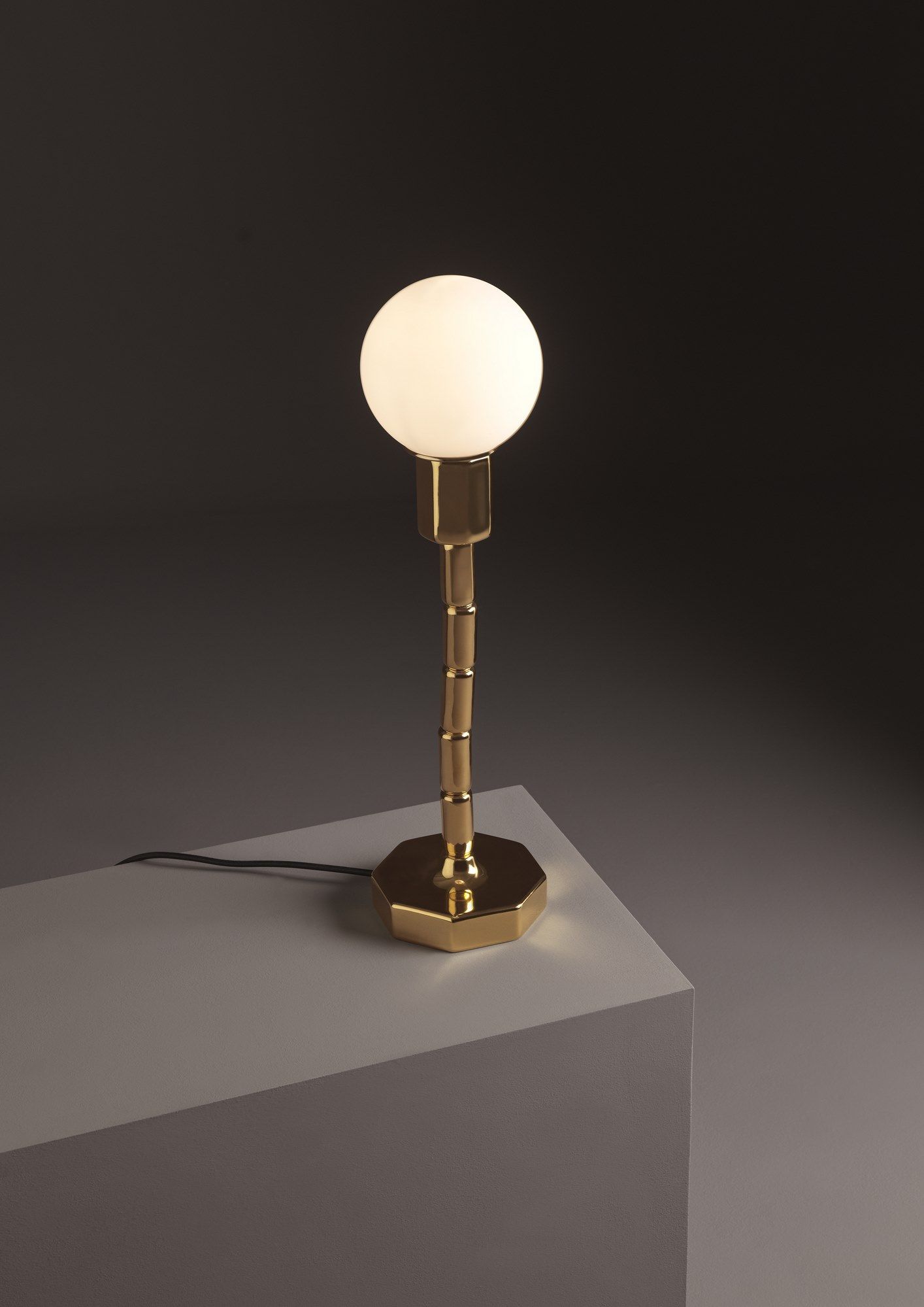 Керамическая светодиодная настольная лампа Ceramica Flaminia макияж ARCH-00140860 - Вид №4