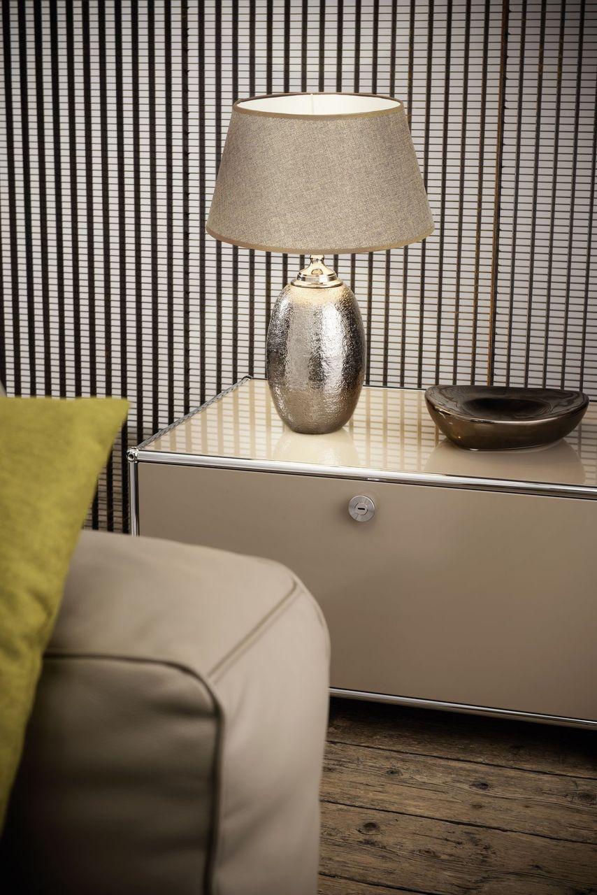 Настольная лампа Eglo Sawtry 49664 EGLO ВАЗА 080673 Коричневый;прозрачный  - Вид №1