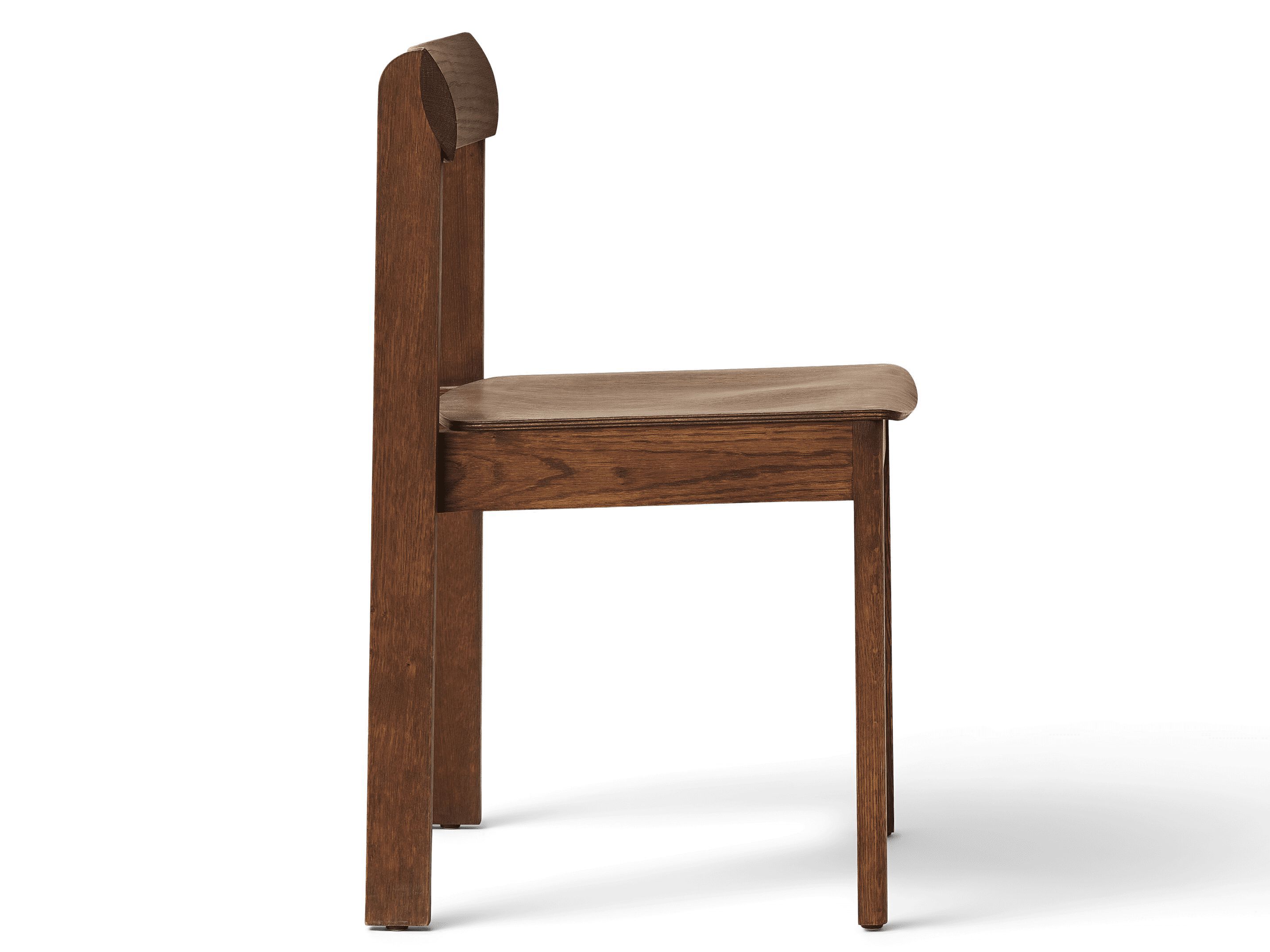 Штабелируемый стул из дуба с открытой спинкой Form & Refine Blueprint ARCH-00105045 - Вид №37