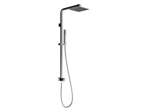 Настенная душевая колонна с ручным душем