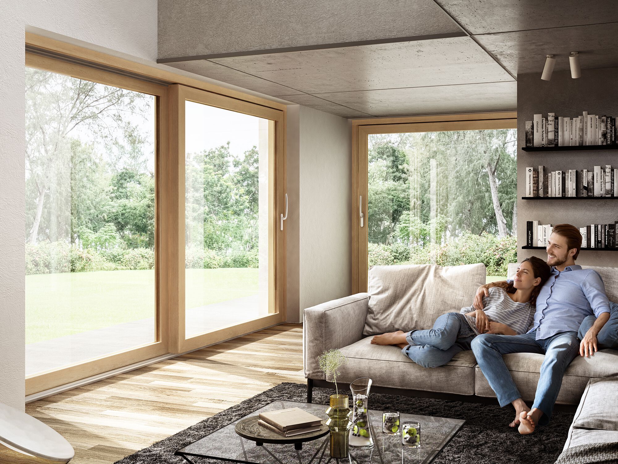 Раздвижные окна из ПВХ Tecnoplast Sistema P80 SA ARCH-00047120 - Вид №3