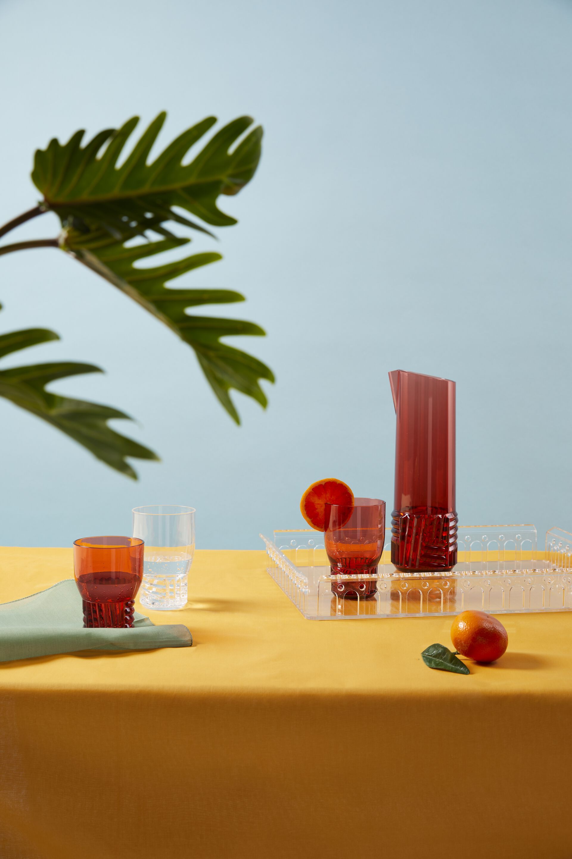 Графин из инженерного пластика Kartell текстура ARCH-00101589 - Вид №9