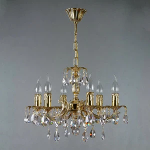 Подвесная люстра Ambiente Benisa 2226/6 WP Tear Drop AMBIENTE ДИЗАЙНЕРСКИЕ, BENISA 181519 Бронза