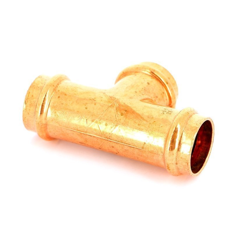 Тройник пресс 28 медный IBP P513002828028 - Вид №1