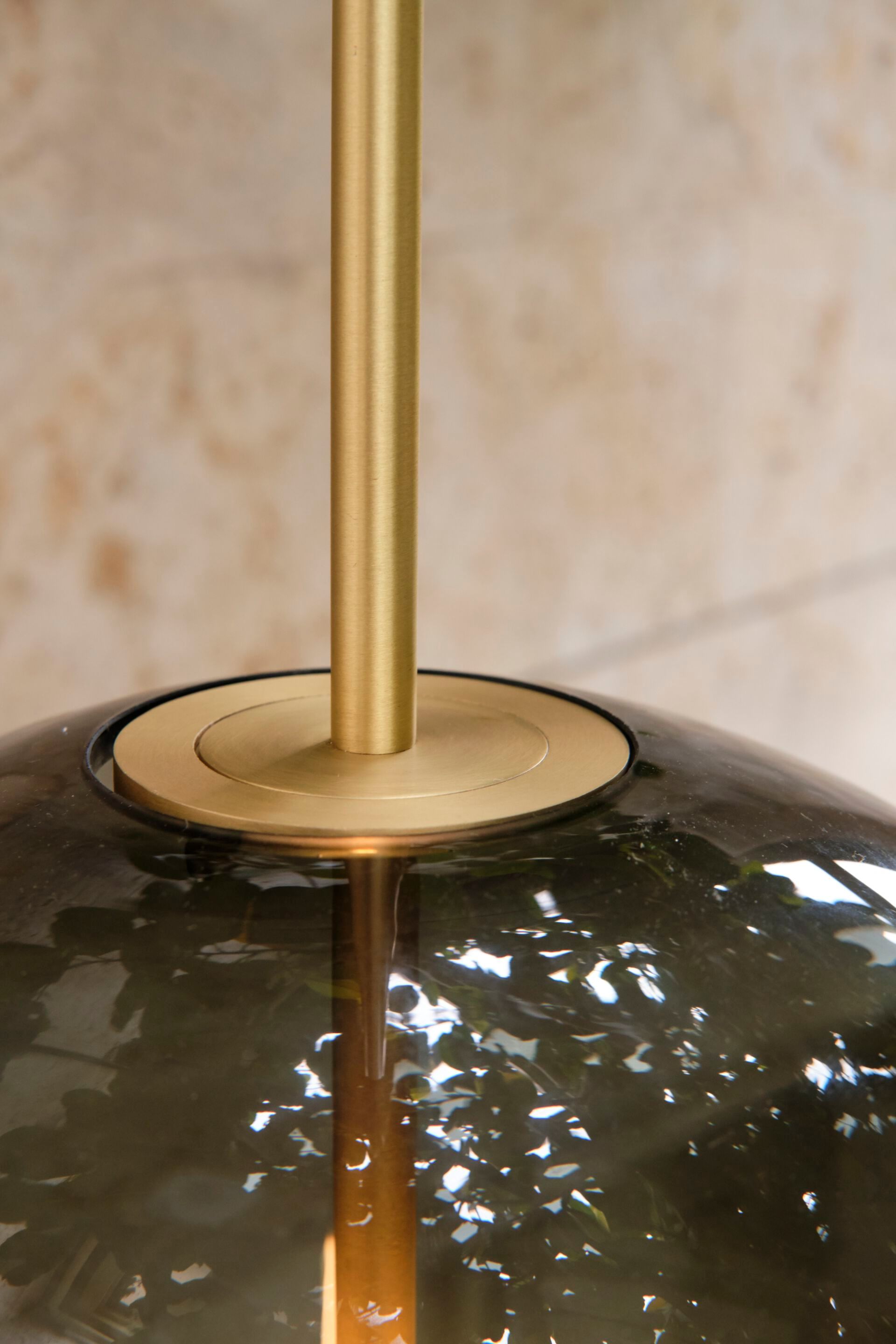 Алюминиевый и стеклянный подвесной светильник Pholc Кандинский ARCH-00129283 - Вид №7