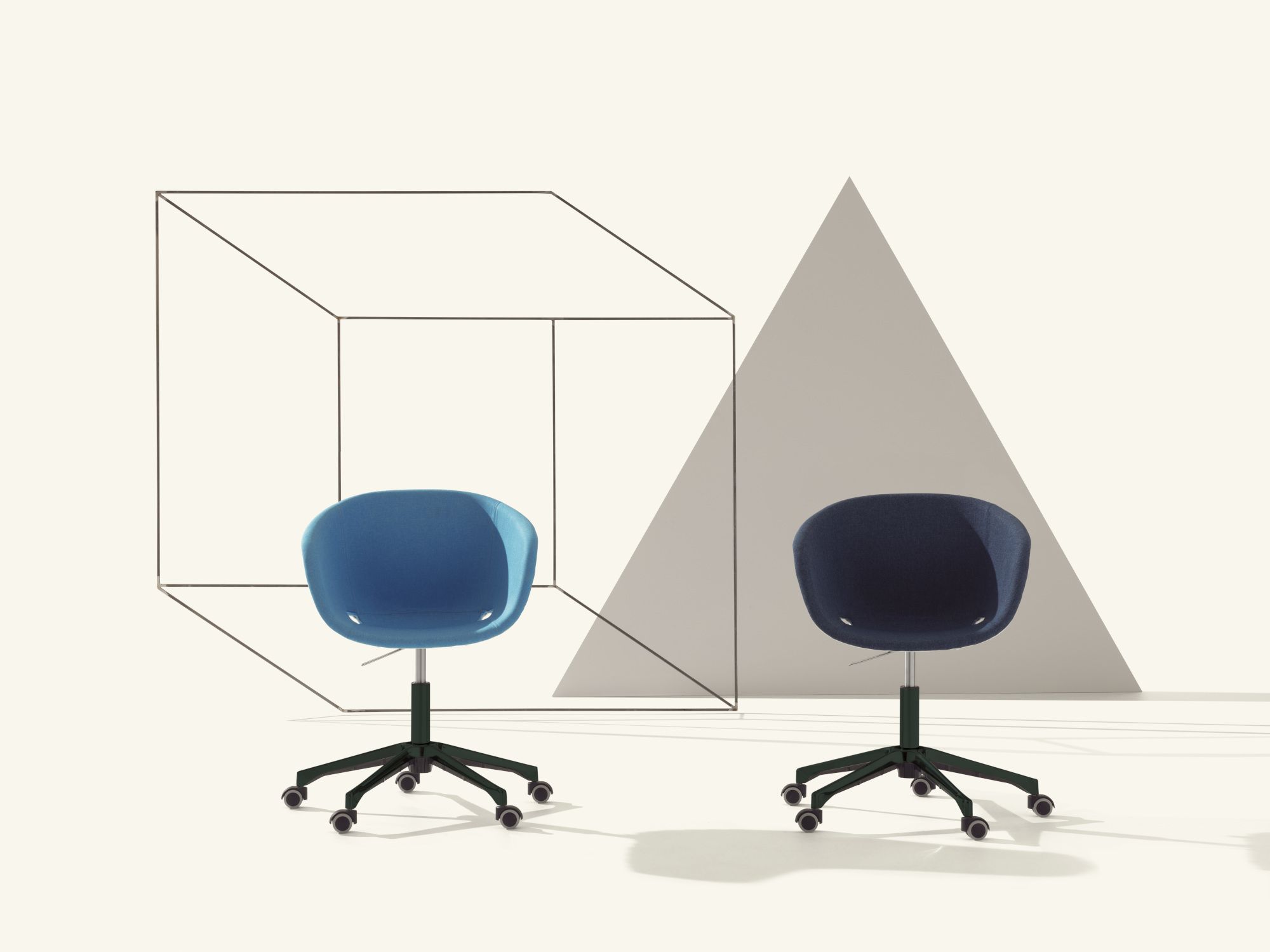 Офисное кресло из полипропилена с 5 спицами Et al Uni-Ka ARCH-00045790 - Вид №1